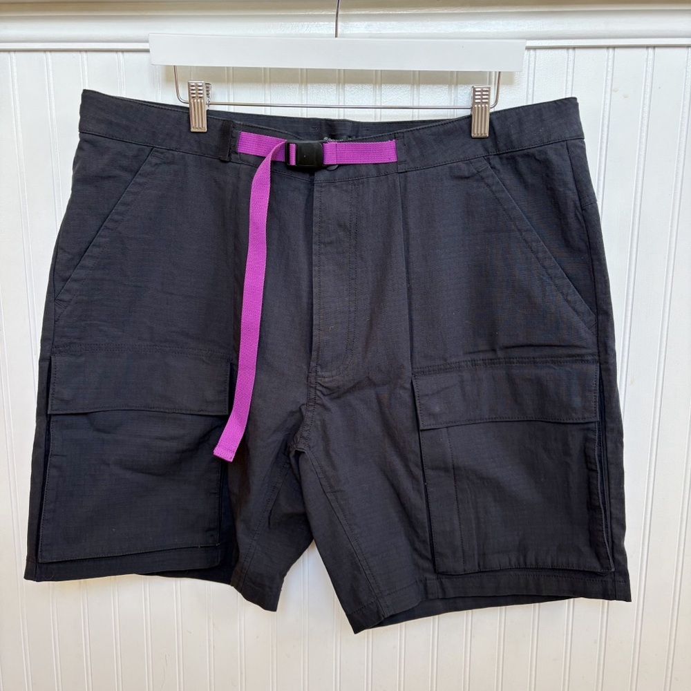 Backcountry BCCZ2IK Navy Blue 8” Ripstop Cargo Shorts Men’s Size XL